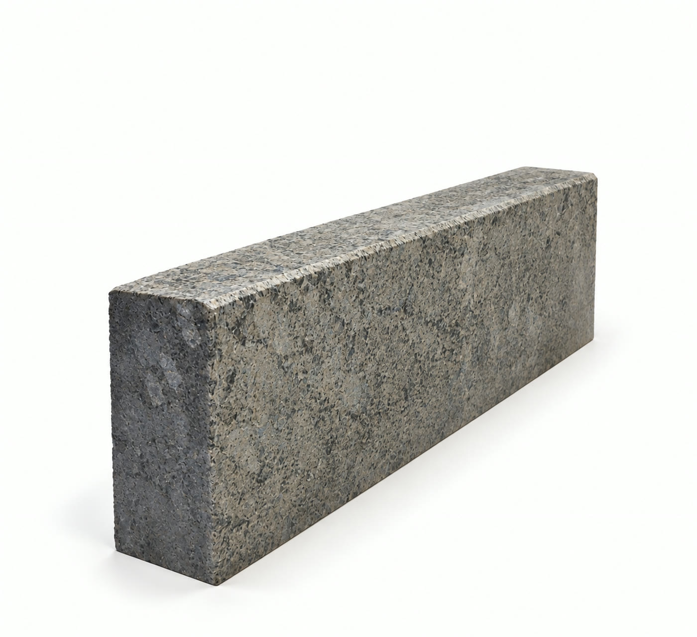 Bordură Granit Labro Extra fiamat, Bizot 1L 1 cm, cod GRN-118, 60 × 8 × 20 H cm, granit natural