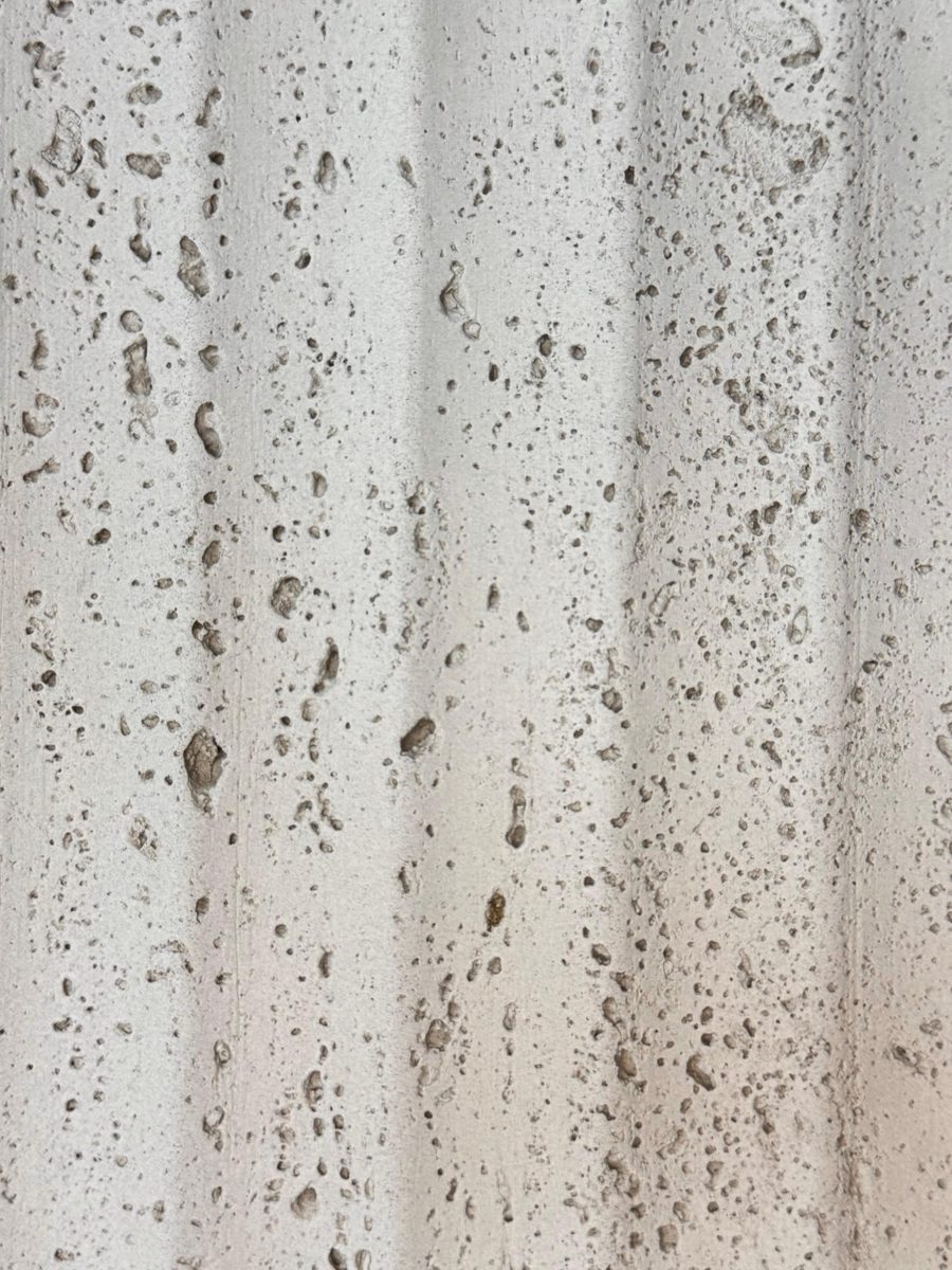 Piatră flexibilă RAW Travertin Fluted Light Grey, cod PNF-131
